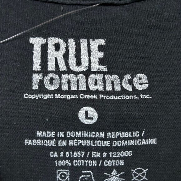 True Romance Alabama & Clarence Crime Thriller Movie Tee L - Picture 4 of 4